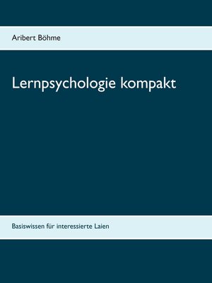 cover image of Lernpsychologie kompakt